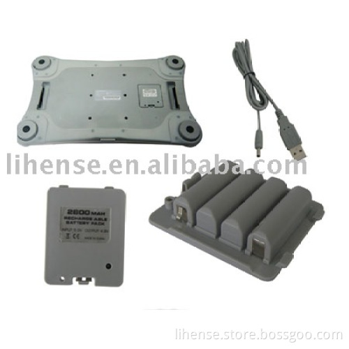 Fit 2800mAh Battery Pack for Wii